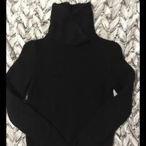 Italian Yarn Black Ralph Lauren turtle neck